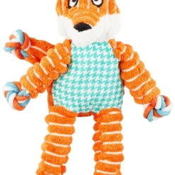 KONG Floppy Knots Dog Toy, Fox