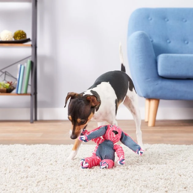 KONG Floppy Knots Dog Toy, Bunny 4 KONG Floppy Knots Dog Toy, Bunny - Image 2