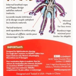 KONG Floppy Knots Dog Toy, Bunny 13 KONG Floppy Knots Dog Toy, Bunny -KONG Toys Shop 150485 PT5. SY630 V1603165010