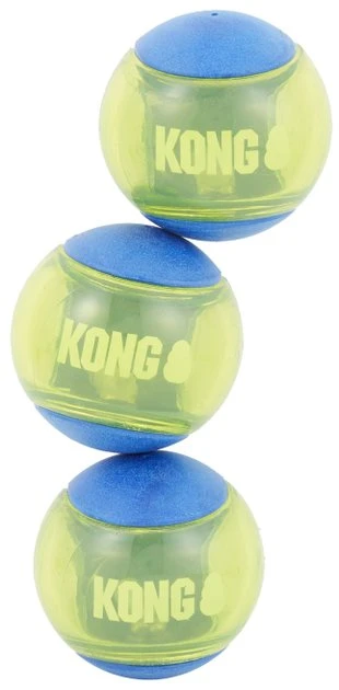 KONG Squeezz Action Ball Dog Toy 4 KONG Squeezz Action Ball Dog Toy - Image 2