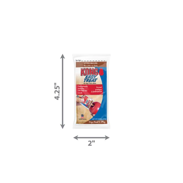 KONG Easy Treat Liver Recipe To Go Dog Treat 4 KONG Easy Treat Liver Recipe To Go Dog Treat - Image 2