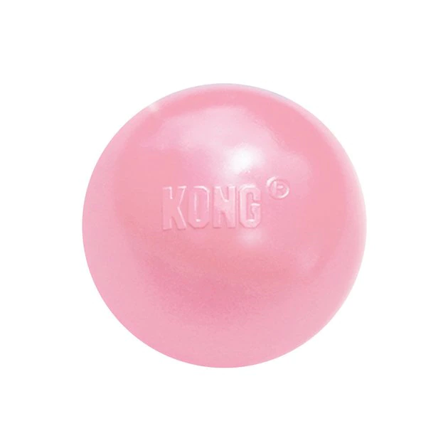 KONG Stuffable Puppy Ball Dog Toy, Color Varies 3 KONG Stuffable Puppy Ball Dog Toy, Color Varies