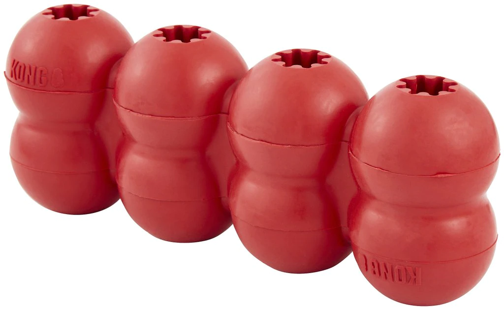 KONG Goodie Ribbon Dog Toy 3 KONG Goodie Ribbon Dog Toy