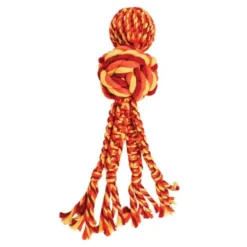 KONG Wubba Weaves with Rope Dog Toy, Color Varies