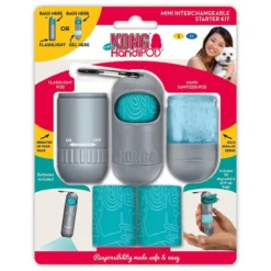 KONG HandiPOD Interchangeable Starter Kit Dog Poop Bag Dispenser