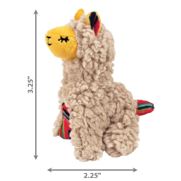 KONG Softies Buzzy Llama Cat Toy 4 KONG Softies Buzzy Llama Cat Toy - Image 2