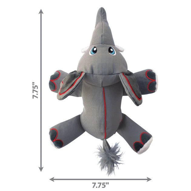 KONG Cozie Ultra Ella Elephant Dog Toy 4 KONG Cozie Ultra Ella Elephant Dog Toy - Image 2