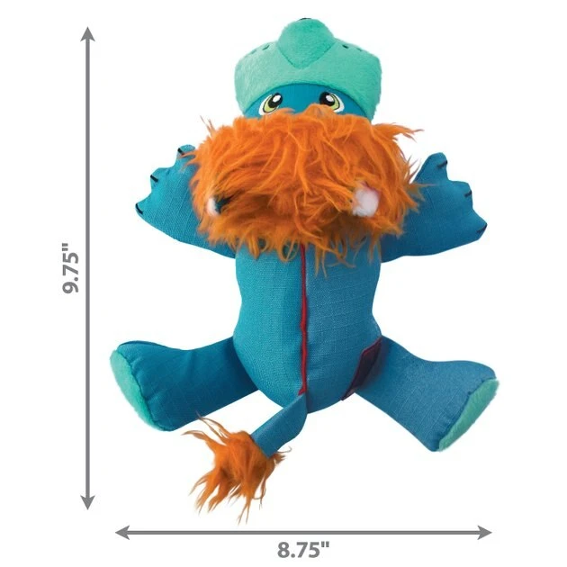 KONG Cozie Ultra Lucky Lion Dog Toy 4 KONG Cozie Ultra Lucky Lion Dog Toy - Image 2