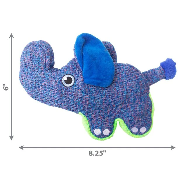 KONG Pipsqueaks Elephant Dog Toy 4 KONG Pipsqueaks Elephant Dog Toy - Image 2