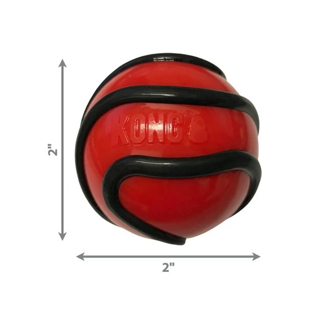 KONG Wavz Ball Dog Toy, Color Varies 4 KONG Wavz Ball Dog Toy, Color Varies - Image 2