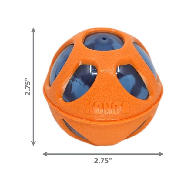 KONG Wrapz Ball Dog Toy 4 KONG Wrapz Ball Dog Toy - Image 2