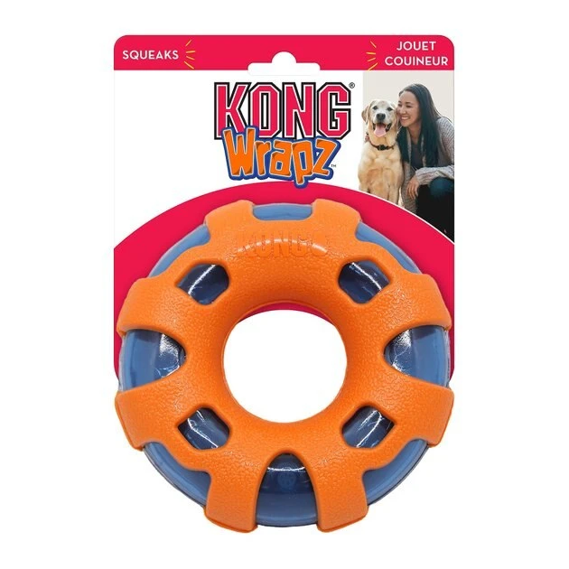 KONG Wrapz Ring Dog Toy 6 KONG Wrapz Ring Dog Toy - Image 4
