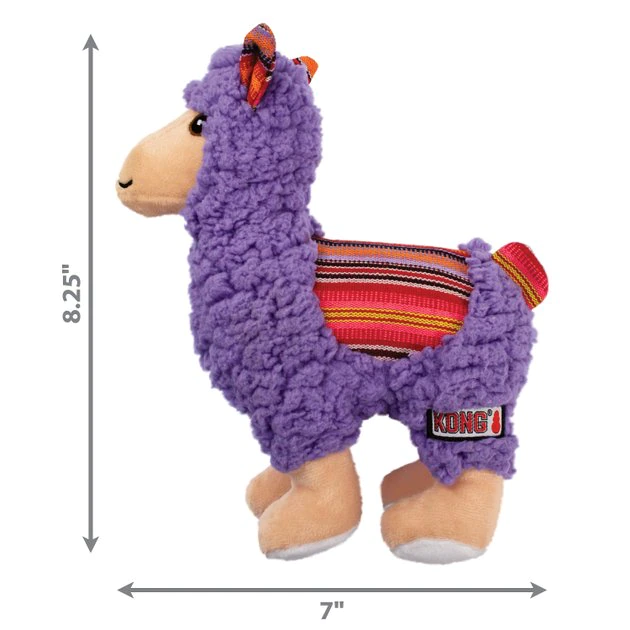 KONG Sherps Llama Dog Toy 4 KONG Sherps Llama Dog Toy - Image 2
