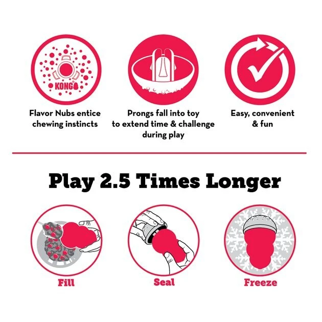 KONG Marathon Peanut Butter Recipe Grain-Free Dog Chew Large Treats 10 KONG Marathon Peanut Butter Recipe Grain-Free Dog Chew Large Treats - Image 8