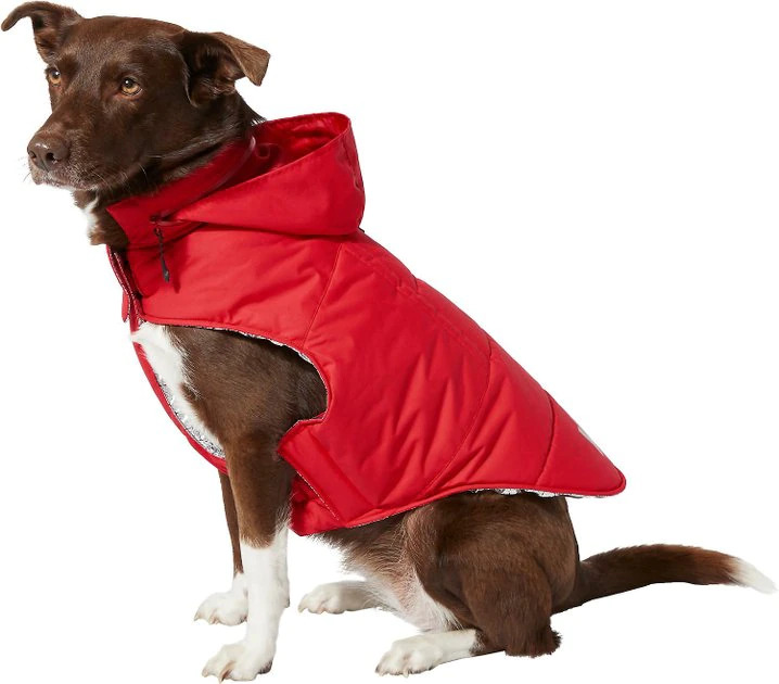 KONG Extreme Thermal Insulated Dog Parka, Red 2 KONG Extreme Thermal Insulated Dog Parka, Red