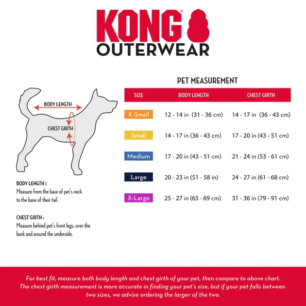 KONG Rip-Stop Insulated Dog Blanket Coat 5 KONG Rip-Stop Insulated Dog Blanket Coat - Image 3