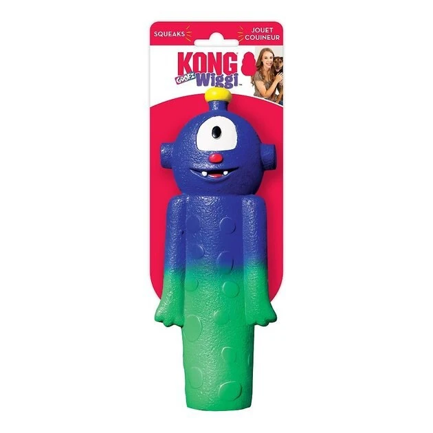 KONG Wiggi Goofz Squeaky Dog Toy, Character Varies 6 KONG Wiggi Goofz Squeaky Dog Toy, Character Varies - Image 4