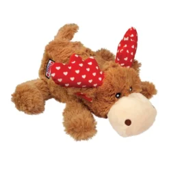 KONG Marvin The Moose Cozie Squeaky Dog Toy, Medium