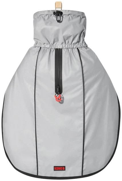 KONG Reflective Dog Jacket, Silver 5 KONG Reflective Dog Jacket, Silver - Image 3