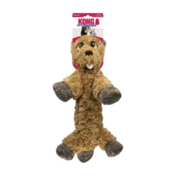 KONG Low Stuff Flopzie Beaver Squeaky Plush Dog Toy, Medium -KONG Toys Shop 262947 PT3. SY630 V1611090579