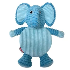 KONG Low Stuff Crackle Tummiez Elephant Squeaky Plush Dog Toy, Large