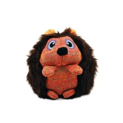 KONG ZigWigz Hedgehog Squeaky Plush Dog Toy, Medium
