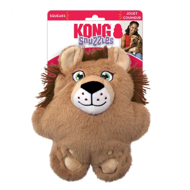 KONG Snuzzles Lion Dog Toy 6 KONG Snuzzles Lion Dog Toy - Image 4