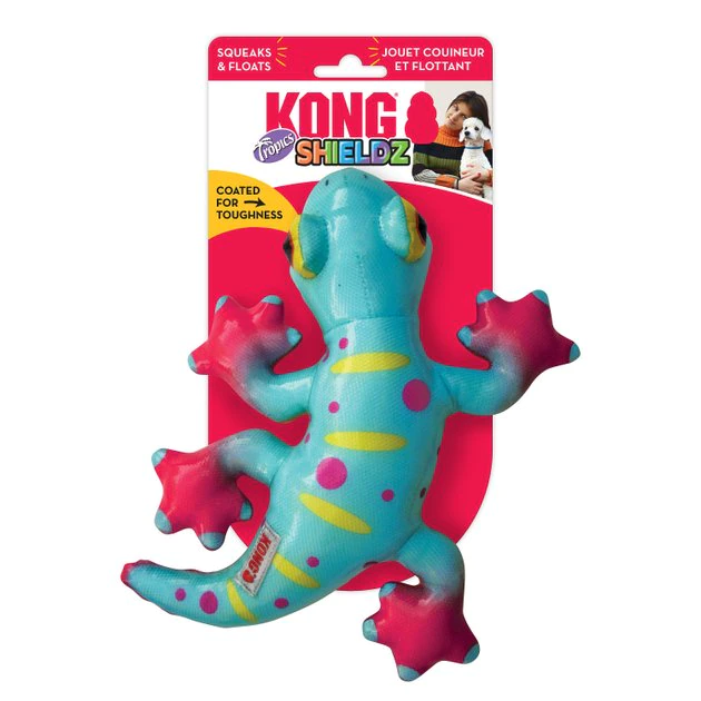 KONG Shieldz Tropics Gecko Dog Toy 6 KONG Shieldz Tropics Gecko Dog Toy - Image 4