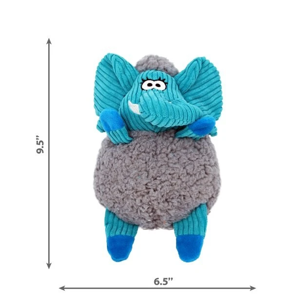 KONG Sherps Floofs Elephant Dog Toy 4 KONG Sherps Floofs Elephant Dog Toy - Image 2