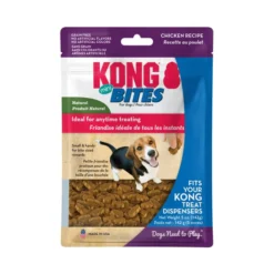 KONG Mini Bites Chicken Recipe Grain-Free Dog Treats, 5-oz pouch