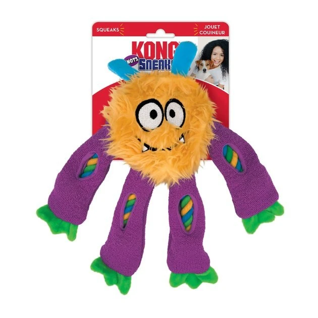 KONG Sneakerz Knots Dog Toy, Character Varies 4 KONG Sneakerz Knots Dog Toy, Character Varies - Image 2