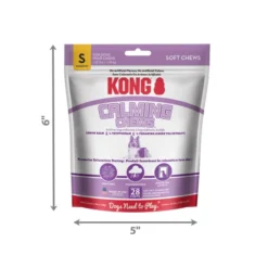 KONG Calming Chews Small Dog Supplement -KONG Toys Shop 278089 PT3. SY630 V1619735229