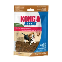 KONG Bites Grain-Free Peanut Butter Dog Treats, 5-oz bag