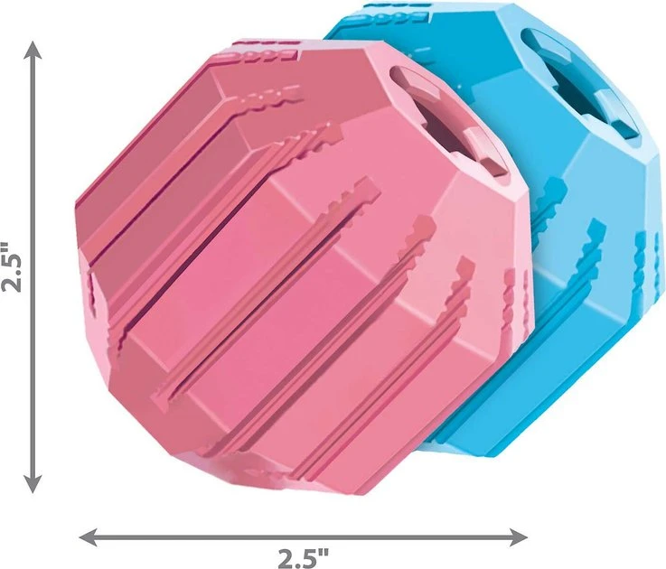 KONG Puppy Activity Ball Dog Toy, Color Varies, Small + KONG Stuff'N Puppy Ziggies Dog Treats, Small, 12 count 7 KONG Puppy Activity Ball Dog Toy, Color Varies, Small + KONG Stuff'N Puppy Ziggies Dog Treats, Small, 12 count - Image 5