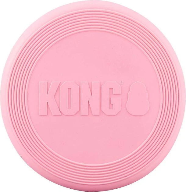KONG||Wellness KONG Puppy Flyer Dog Toy, Color Varies + Wellness Soft Puppy Bites Lamb & Salmon Recipe Grain-Free Dog Treats, 3-oz pouch 5 KONG||Wellness KONG Puppy Flyer Dog Toy, Color Varies + Wellness Soft Puppy Bites Lamb & Salmon Recipe Grain-Free Dog Treats, 3-oz pouch - Image 3