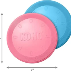 KONG||Wellness KONG Puppy Flyer Dog Toy, Color Varies + Wellness Soft Puppy Bites Lamb & Salmon Recipe Grain-Free Dog Treats, 3-oz pouch 13 KONG||Wellness KONG Puppy Flyer Dog Toy, Color Varies + Wellness Soft Puppy Bites Lamb & Salmon Recipe Grain-Free Dog Treats, 3-oz pouch -KONG Toys Shop 298190 PT3. SY630 V1623196950