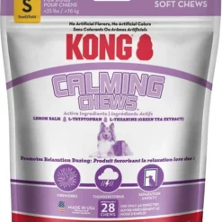 KONG Classic Toy + Calming Chews Small Dog Supplement 15 KONG Classic Toy + Calming Chews Small Dog Supplement -KONG Toys Shop 303680 PT5. SY630 V1623082950