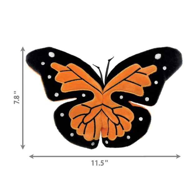 KONG Crackles Flutterz Plush Cat Toy with Catnip 4 KONG Crackles Flutterz Plush Cat Toy with Catnip - Image 2