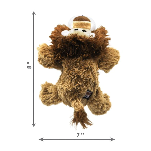 KONG Cozie Nate the Lion Plush Squeaky Dog Toy 4 KONG Cozie Nate the Lion Plush Squeaky Dog Toy - Image 2