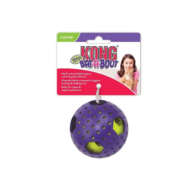 KONG Bat-A-Bout Flicker Disco Cat Toy 5 KONG Bat-A-Bout Flicker Disco Cat Toy - Image 3