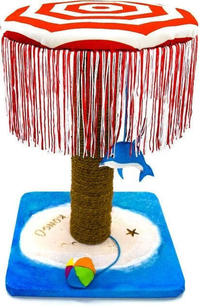 KONG Play Spaces CATbana Toy + Kickeroo Cuddler Cat Toy, Color Varies 4 KONG Play Spaces CATbana Toy + Kickeroo Cuddler Cat Toy, Color Varies - Image 2