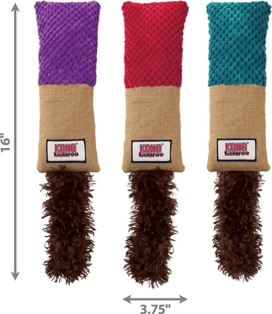 KONG Play Spaces CATbana Toy + Kickeroo Cuddler Cat Toy, Color Varies 9 KONG Play Spaces CATbana Toy + Kickeroo Cuddler Cat Toy, Color Varies - Image 7