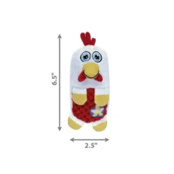 KONG Huggz Farmz Chicken Squeaky Plush Dog Toy -KONG Toys Shop 331289 PT1. SY630 V1633528711