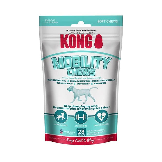 KONG Mobility Soft & Chewy Dog Supplement 3 KONG Mobility Soft & Chewy Dog Supplement