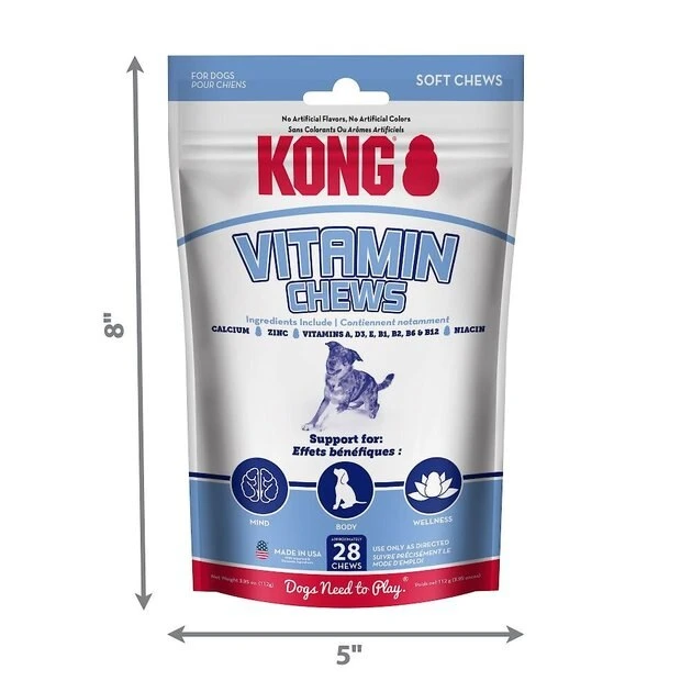 KONG Vitamin Soft & Chewy Dog Treats 8 KONG Vitamin Soft & Chewy Dog Treats - Image 6