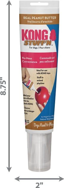 KONG Stuff'N Real Peanut Butter Dog Treat 5 KONG Stuff'N Real Peanut Butter Dog Treat - Image 3