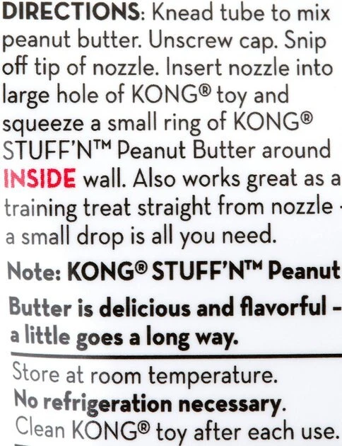KONG Stuff'N Real Peanut Butter Dog Treat 6 KONG Stuff'N Real Peanut Butter Dog Treat - Image 4