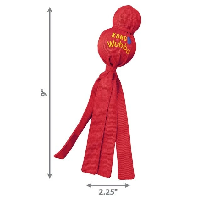 KONG Wubba Classic Dog Toy, Color Varies 4 KONG Wubba Classic Dog Toy, Color Varies - Image 2