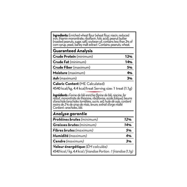 KONG Kitchen Natural Peanut Butter & Pretzel Crunchy Dog Treats, 18-oz tub 5 KONG Kitchen Natural Peanut Butter & Pretzel Crunchy Dog Treats, 18-oz tub - Image 3