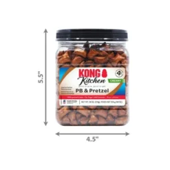 KONG Kitchen Natural Peanut Butter & Pretzel Crunchy Dog Treats, 18-oz tub 10 KONG Kitchen Natural Peanut Butter & Pretzel Crunchy Dog Treats, 18-oz tub -KONG Toys Shop 534822 PT3. SY630 V1657658788